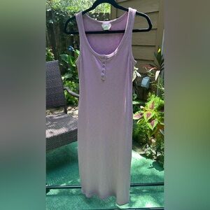 UNIVERSAL THREAD RIBBED TANK DRESS